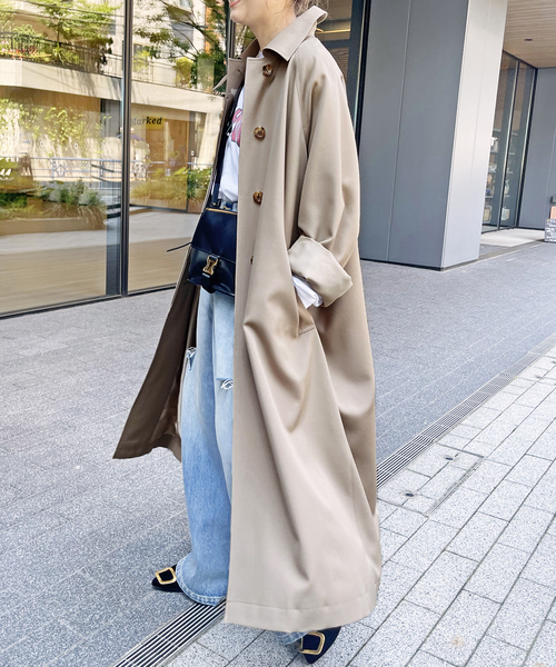 Spick & Span（スピックアンドスパン）の「ステンカラーウールトレンチ