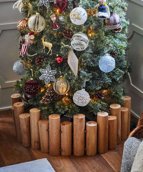 セール】丸太脚隠し [CHRISTMAS 2025]（インテリア雑貨）｜studio CLIP