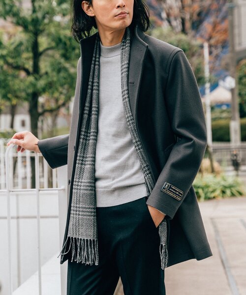 EDIFICE（エディフィス）の「SUPER 150's ウール メルトン スタンド