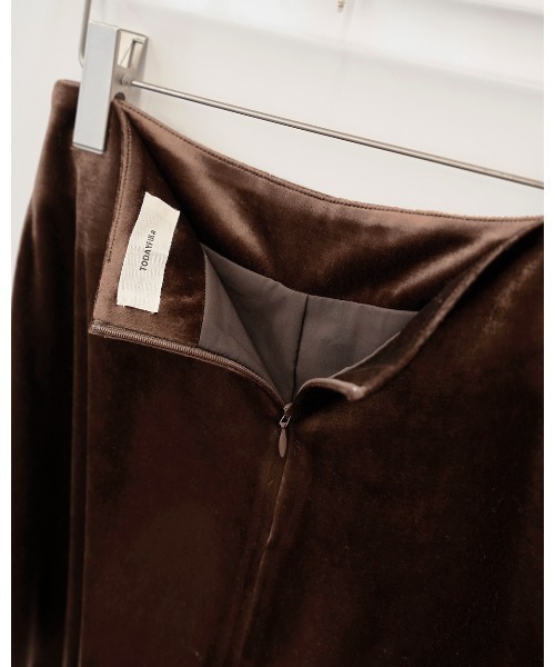 TODAYFUL（トゥデイフル）の「Velour Square Skirt（スカート）」 - WEAR