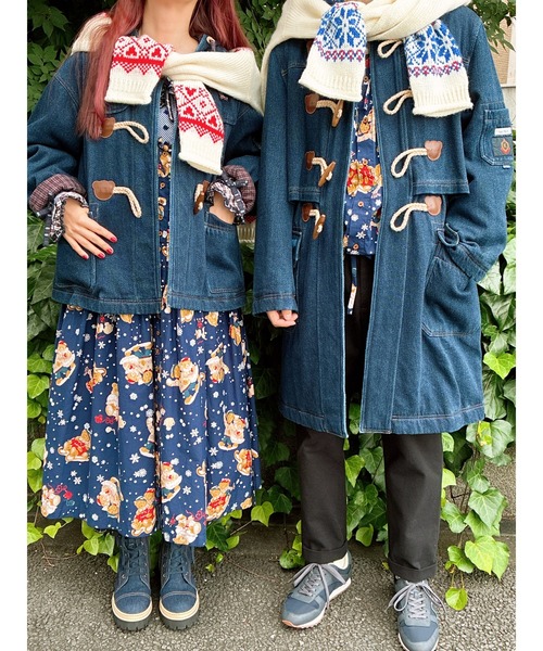 KARL HELMUT（カールヘルム）の「デニムダッフルコート（ダッフル