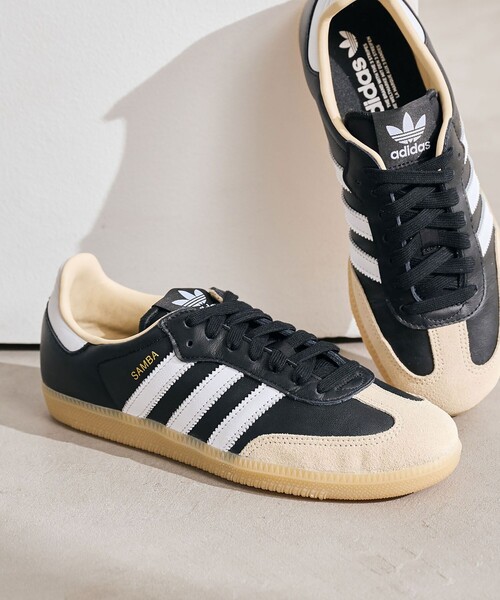 セール】【国内EXCLUSIVE】＜adidas Originals＞SAMBA OG ブラック