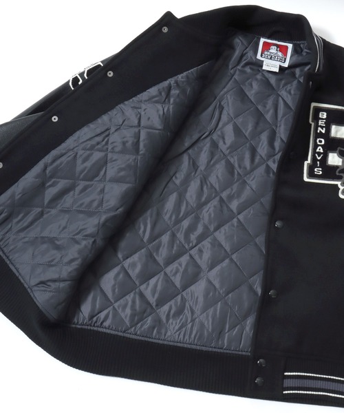 セール】BEN DAVIS/ベンデイビス BD STADIUM JACKET/オーバーサイズ