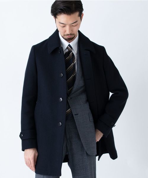 SHIPS: SUPER 140's メルトン カーコート｜ SHIPS 公式サイト SHIPS