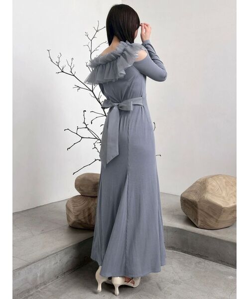 クロスフリルカットワンピース（ワンピース）｜dazzlin（ダズリン）の