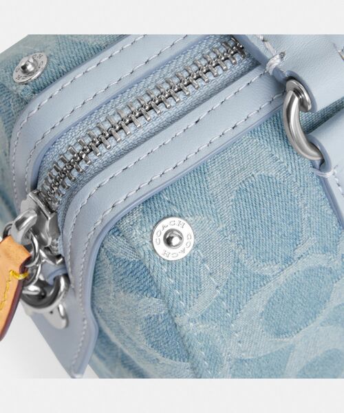 COACH（コーチ）の「ルビー サッチェル 18・シグネチャー デニム
