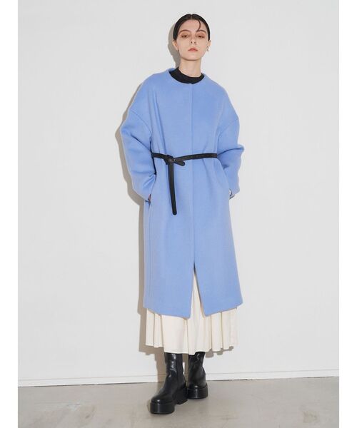 ELENDEEK（エレンディーク）の「クルーネックコクーンコート（ノー