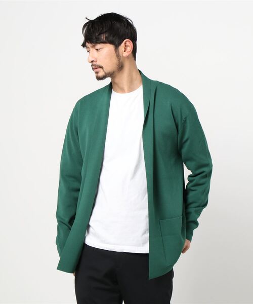 ATTACHMENT ストールカーディガン KHAKI サイズ3 ATTACHMENT ストール