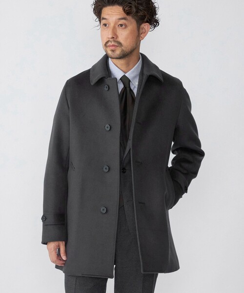 SHIPS（シップス）の「SHIPS: メリノウール 無地 ダブルフェイス