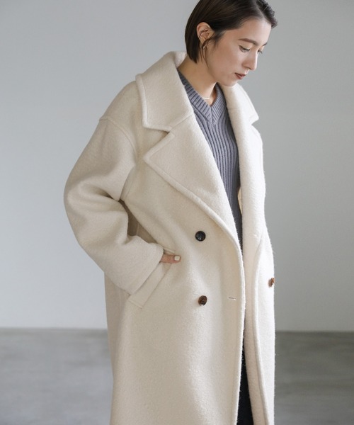 ブークレーロングチェスターコート（チェスターコート）｜select MOCA