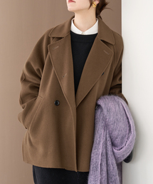 IENA（イエナ）の「ビーバートラペーズコート◇（その他アウター