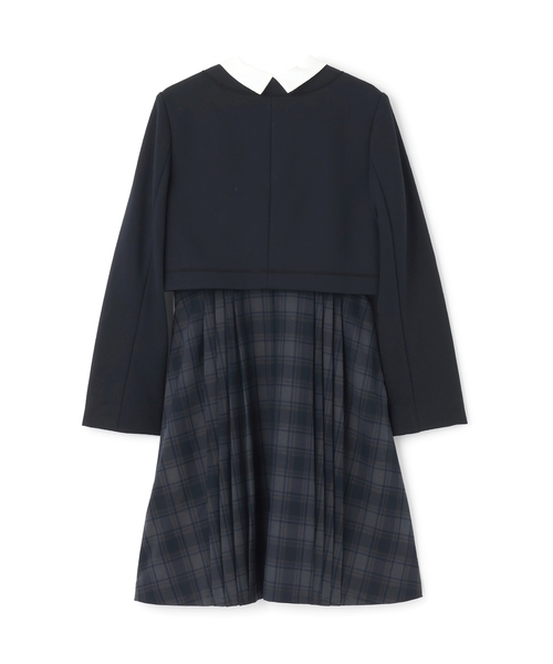 卒服】【セットアイテム】ボレロ＋白衿ワンピース（スーツセット