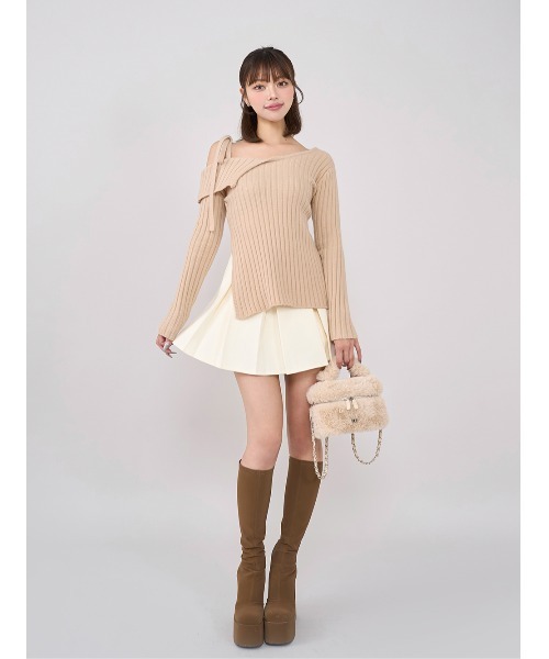 ランダムフリルニットセットアップ（セットアップ）｜Darich