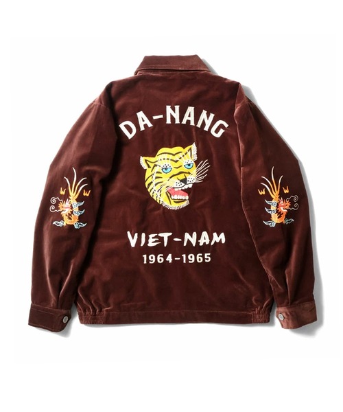 セール】HOUSTON ヒューストン COTTON VELVETEEN VIETNAM JACKET