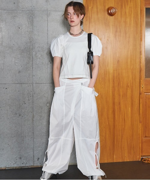 2way Suspender Parachute Pants/2WAYサスペンダーパラシュートパンツ