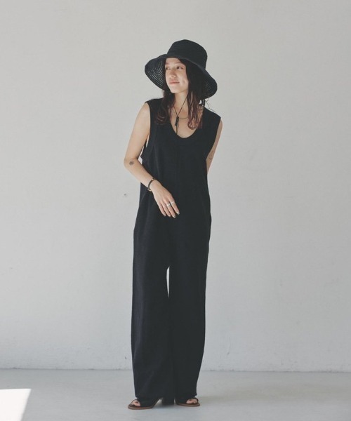 TODAYFUL（トゥデイフル）の「Cottonlinen Rough Combinaison（つなぎ