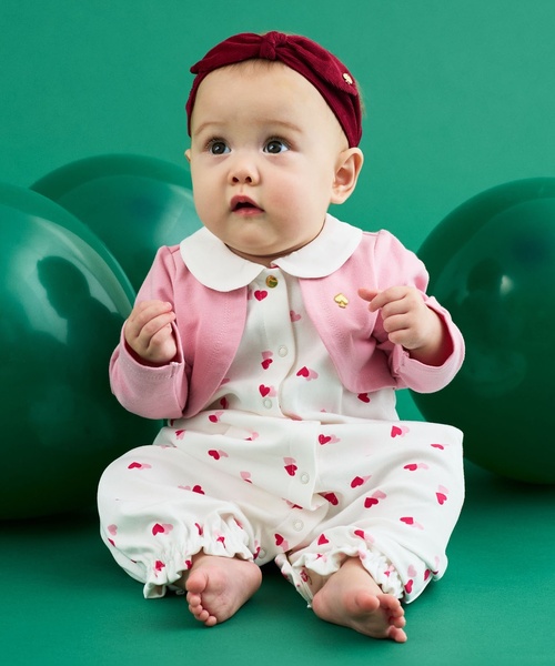 セール】ハートトス2wayオール（ロンパース）｜kate spade new york