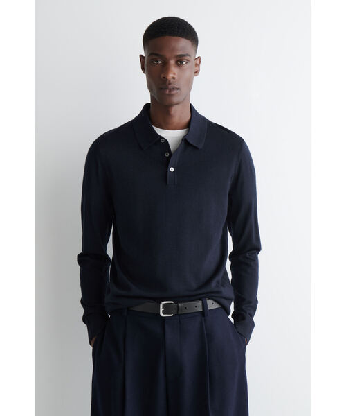 メリノウールポロシャツ（ポロシャツ）｜COS（コス）のファッション