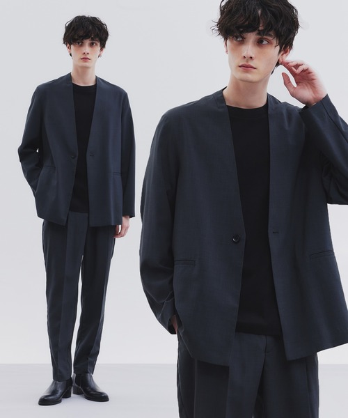 tk.TAKEO KIKUCHI（ティーケータケオキクチ）の「◇エアリーノーカラー