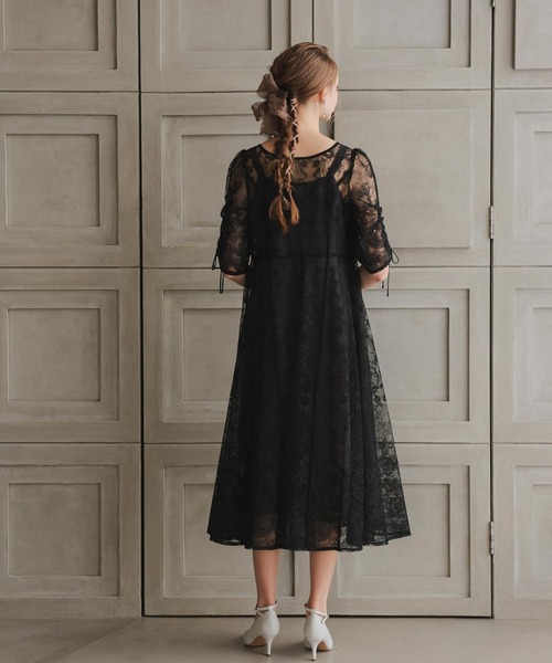 エンブロイダリーレイヤードドレス（ドレス）｜Dorry Doll（ドリー