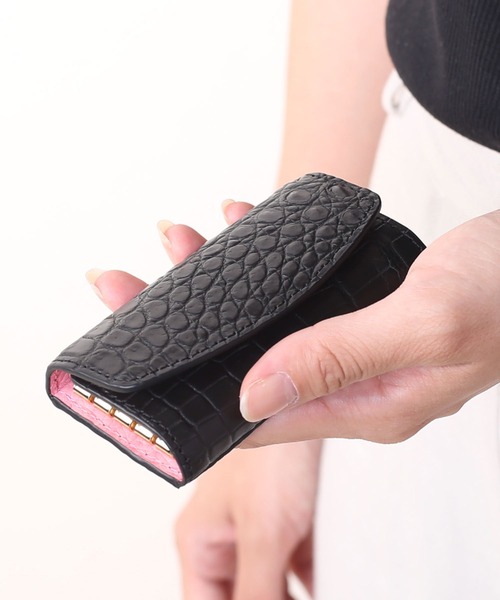 クロコダイルレザーキーケース4連（キーケース/キーアクセサリー