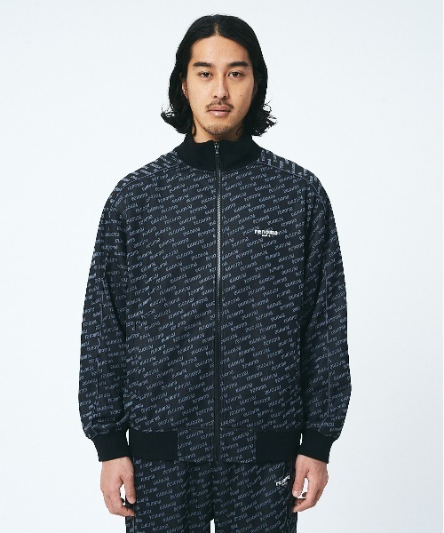 renoma GOLF（レノマゴルフ）の「ZIPPED JACQUARD TRACK JACKET
