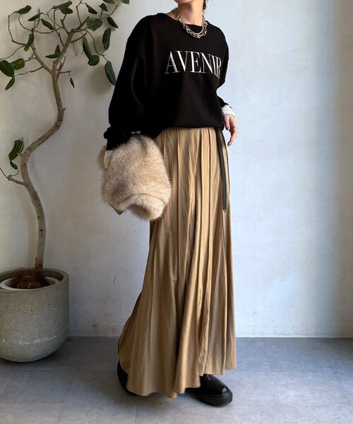 パネルプリーツスカート（スカート）｜DouDou（ドゥドゥ）の