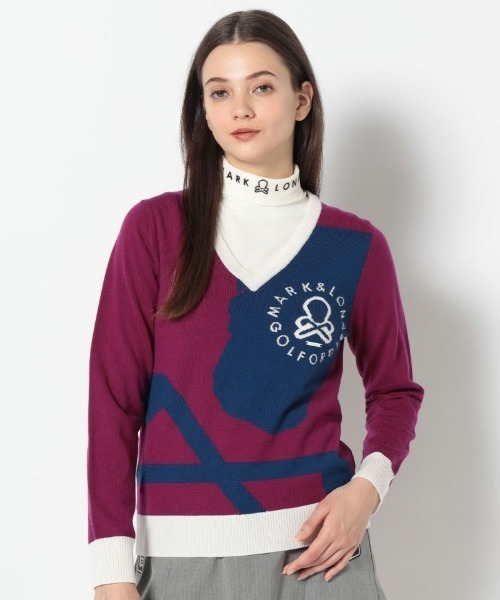 MARK & LONA（マークアンドロナ）の「Face Merino Sweater | WOMEN