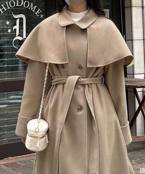 JUNOAH（ジュノア）の「2wayケープコート（その他アウター）」 - WEAR