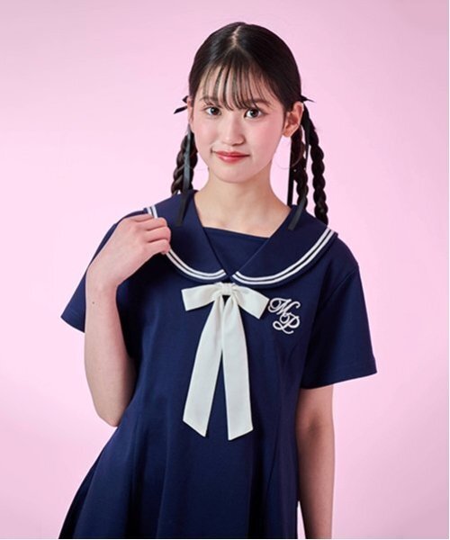 新品・タグ付】メゾピアノ♡セーラーワンピース