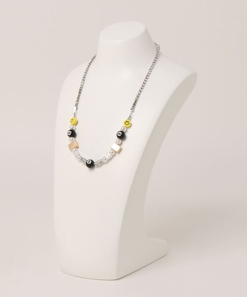 セール】【1004ST】8ボールスマイル麻雀ネックレス (MA)（ネックレス