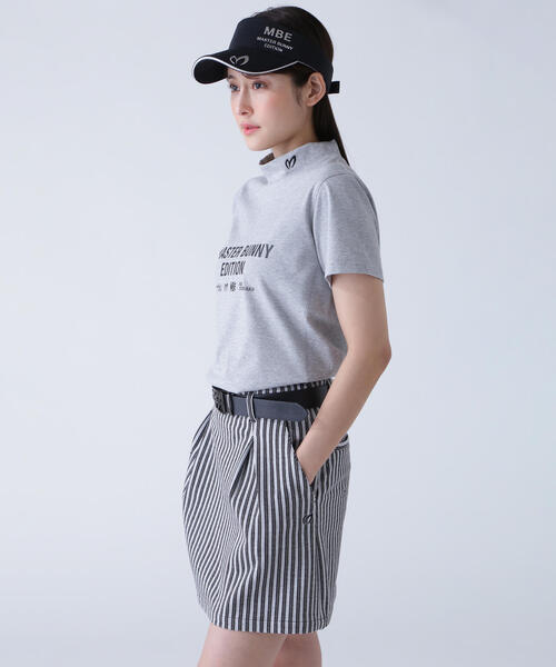 MASTER BUNNY EDITION リバーシブルメッシュモックネックシャツ MASTER