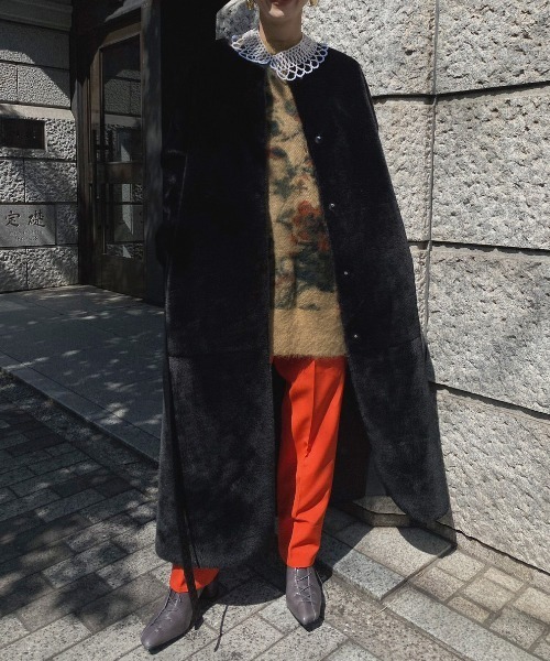 Ameri（アメリ）の「MANY WAY FAKE BOA COAT（その他アウター）」 - WEAR