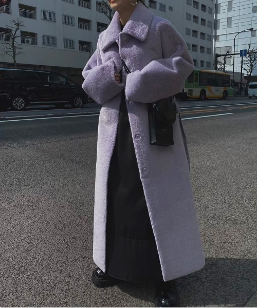 Ameri（アメリ）の「MANY WAY FAKE BOA COAT（その他アウター）」 - WEAR