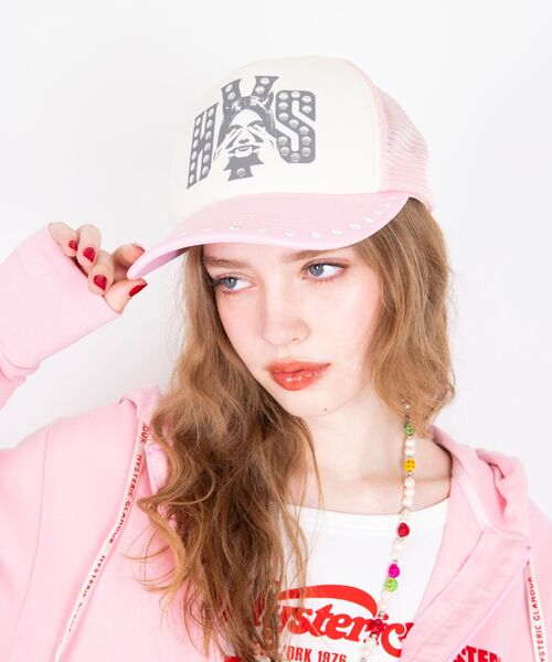 SEE NO EVIL スタッズメッシュキャップ（キャップ）｜HYSTERIC GLAMOUR