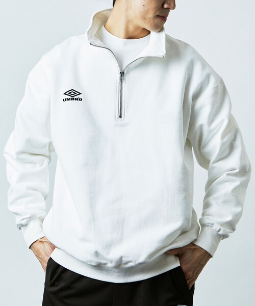 UMBRO（アンブロ）の「UMBRO/アンブロ 別注 Half Zip Sweat/ハーフ