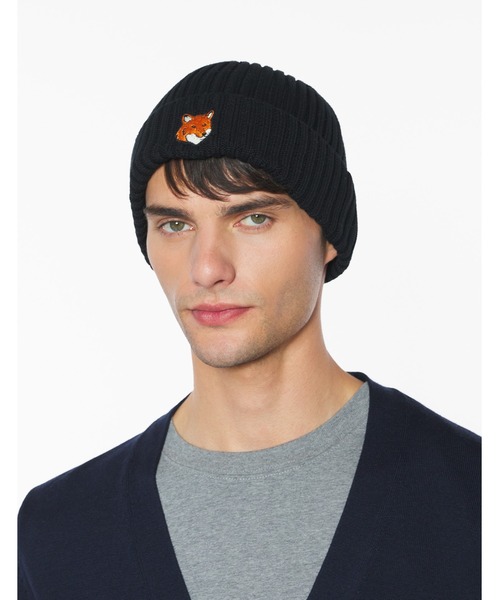 FOX HEAD BEANIE（ニットキャップ/ビーニー）｜Maison Kitsune（メゾン