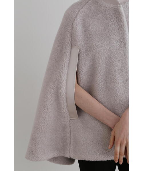 ◇ウールボアケープ（ポンチョ）｜LE PHIL（ルフィル）のファッション