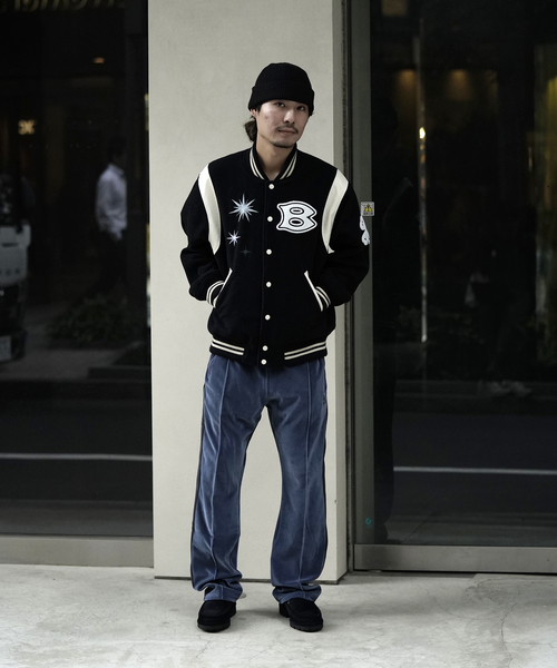 セール】【BoTT / ボット】Teddy Varsity Jacket（スタジャン）｜BOTT
