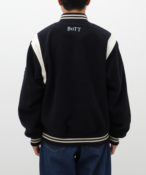 セール】【BoTT / ボット】Teddy Varsity Jacket（スタジャン）｜BOTT