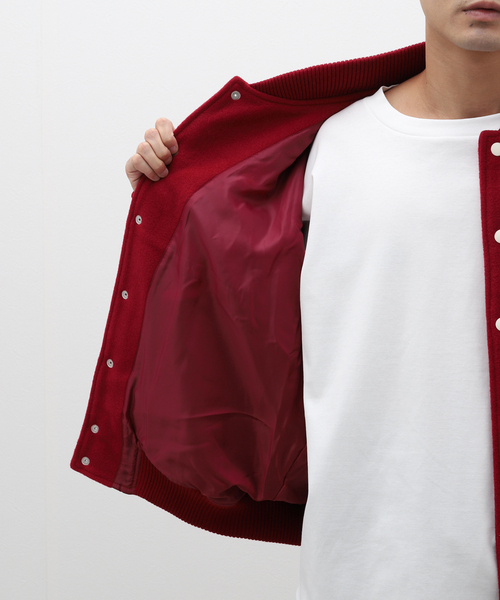 セール】【BoTT / ボット】Teddy Varsity Jacket（スタジャン）｜BOTT