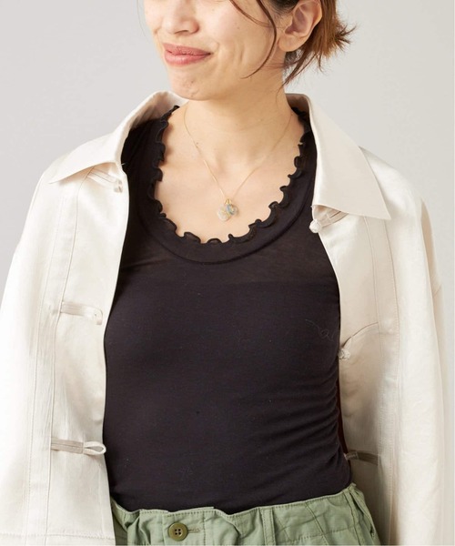 seamless basic./シームレスベーシック Flounce タンクトップ（タンク