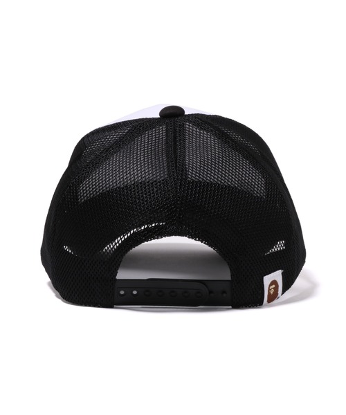 A BATHING APE（アベイシングエイプ）の「WEB限定/COLLEGE MESH CAP M