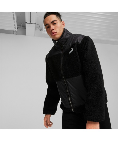 セール】PUMA プーマ メンズ シェルパ ハイブリッド ジャケット