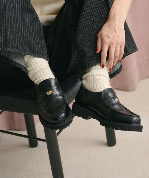 セール】【別注】 ＜CAMINANDO＞レザー コインローファー（ローファー