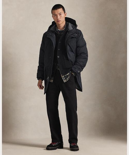 フーデッド ダウン パーカー（ダウンジャケット/コート）｜POLO RALPH