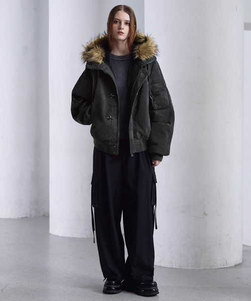 CLEL】Fireman Tech Fade N-2B Flight Jacket / ファイヤーマン テック