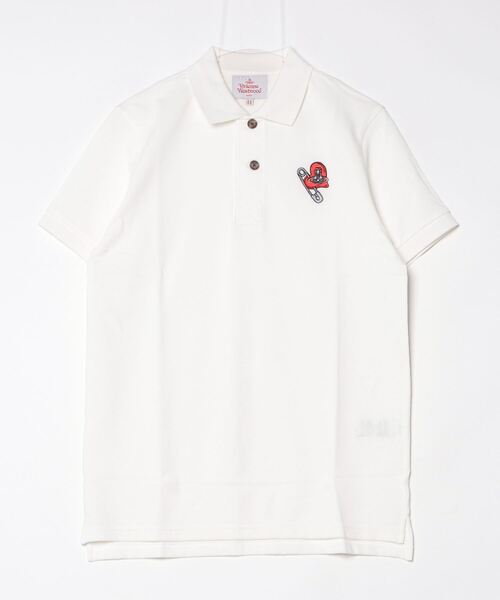 セール】SAFETY PIN HEART POLO（ポロシャツ）｜Vivienne Westwood MAN