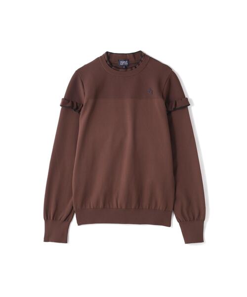 PEARLY GATES（パーリーゲイツ）の「【PEARLY GATES】フレコ フリル袖