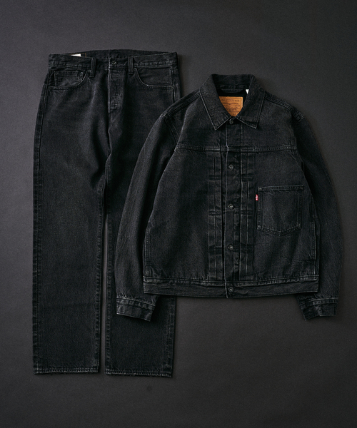 Levi's(リーバイス) 30th 別注 Type 1 Trucker Jacket BLACK（デニム